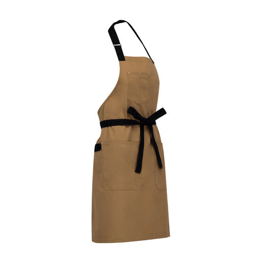 MANDIL TOKYO CAFE CAMELLO( AZUL MARINO)