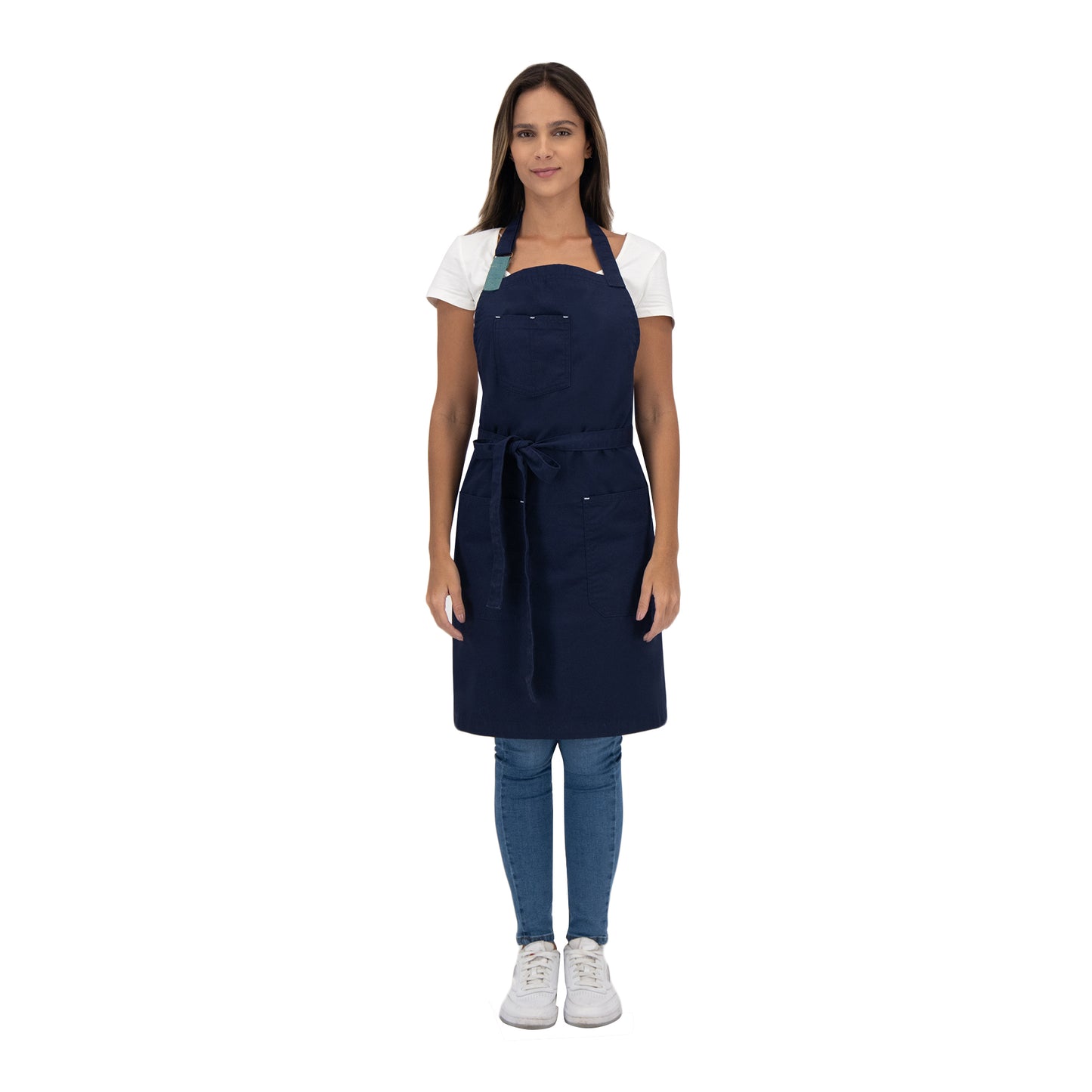 MANDIL TOKYO AZUL MARINO ( AZUL AQUA )