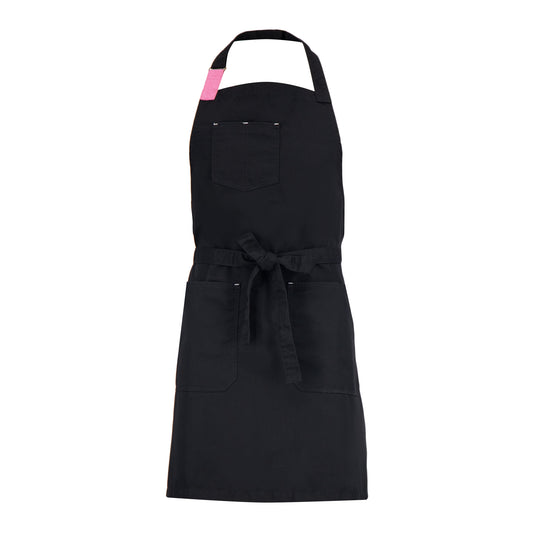 MANDIL TOKYO NEGRO( ROSA )