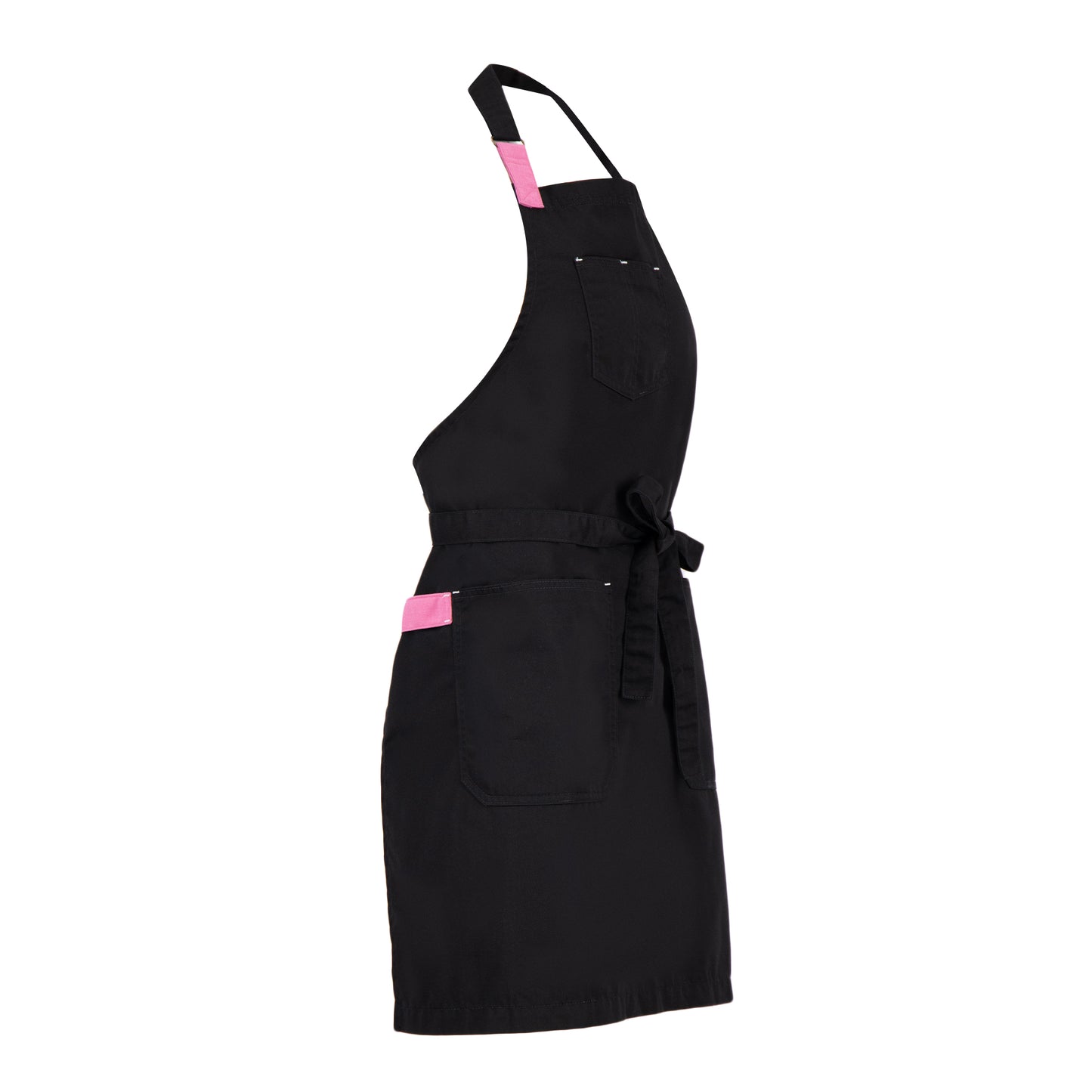 TOKYO BLACK APRON (PINK)