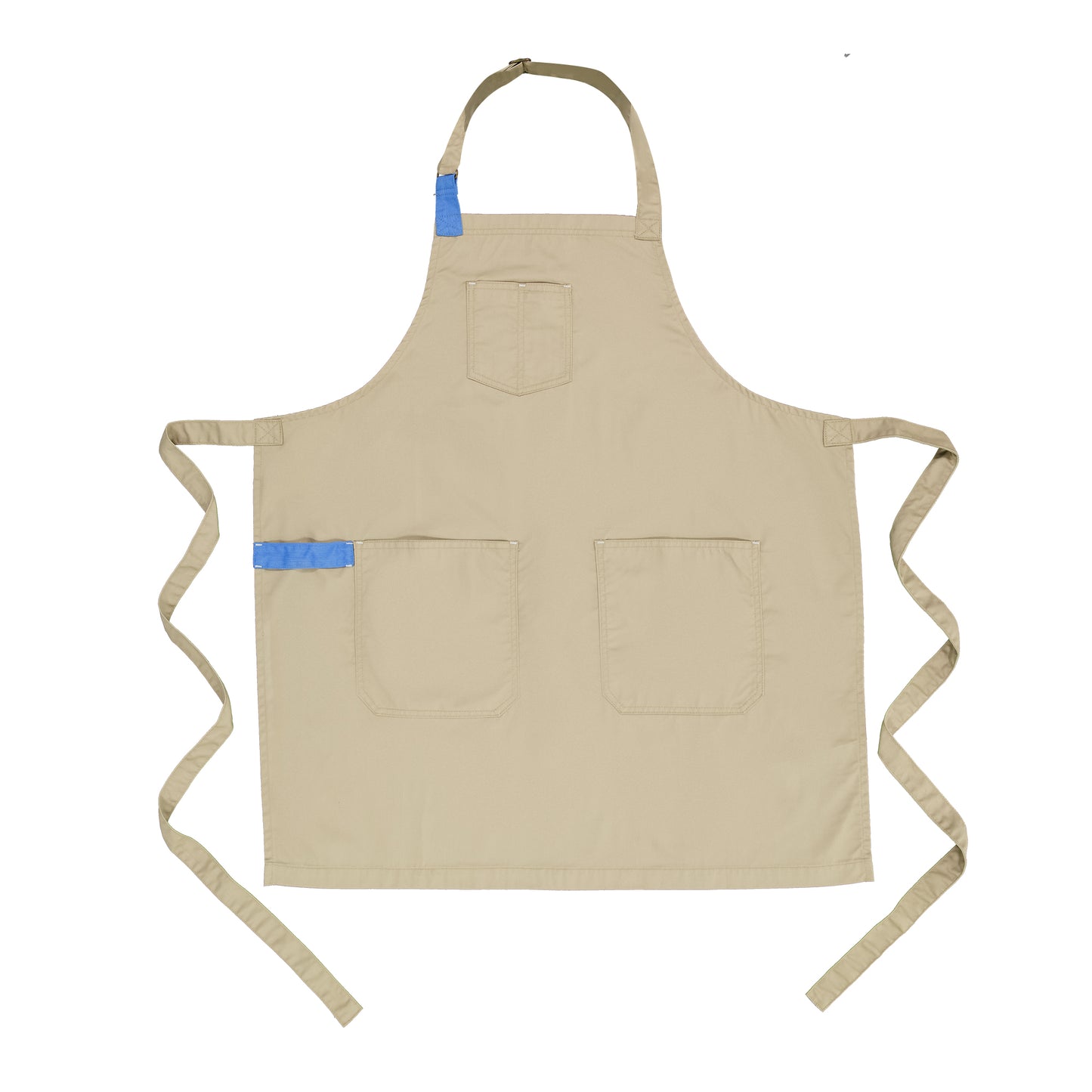 MANDIL TOKYO BEIGE (AZUL CIELO)