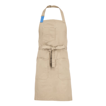 MANDIL TOKYO BEIGE (AZUL CIELO)