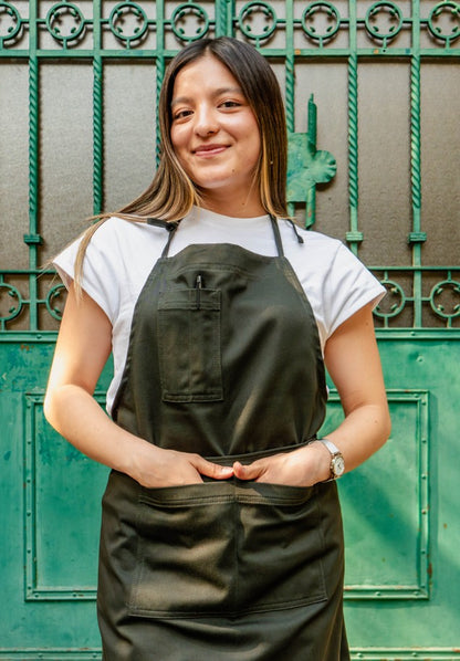 MANDIL  MADRID VERDE OLIVO