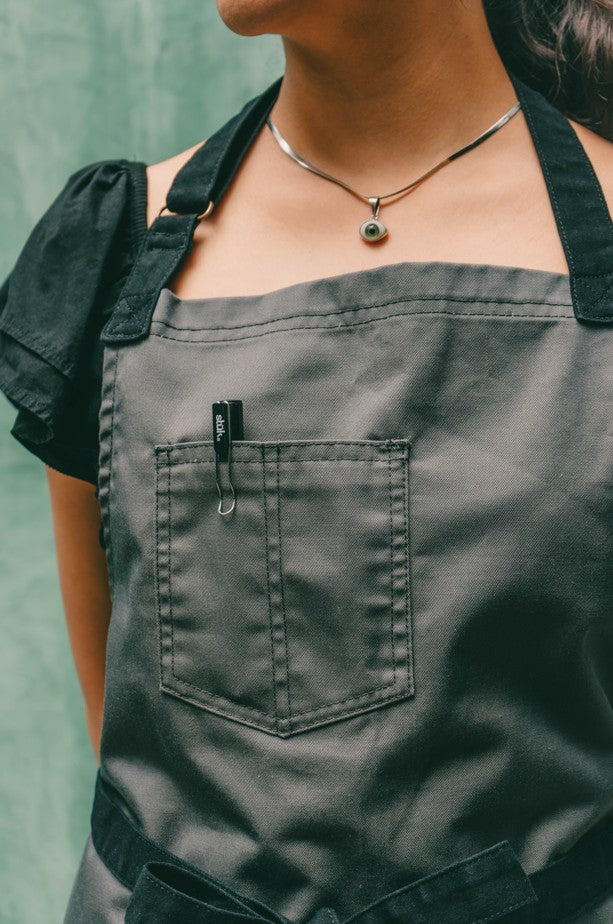 MANDIL  TOKYO  GRIS OXFORD