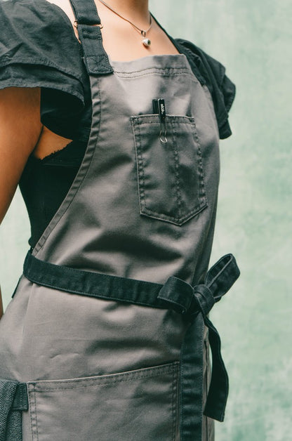 MANDIL  TOKYO  GRIS OXFORD