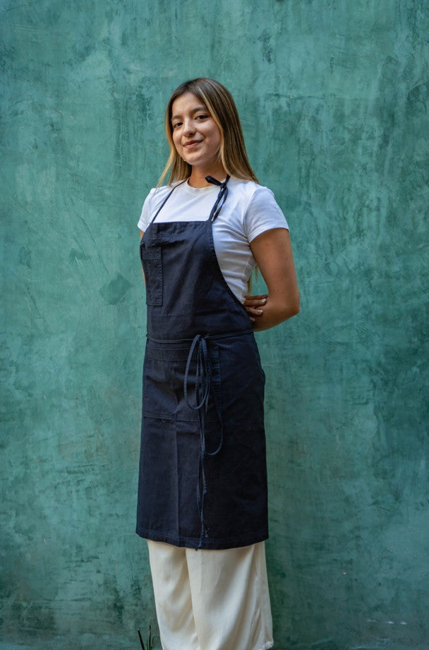 MANDIL  MADRID AZUL MARINO