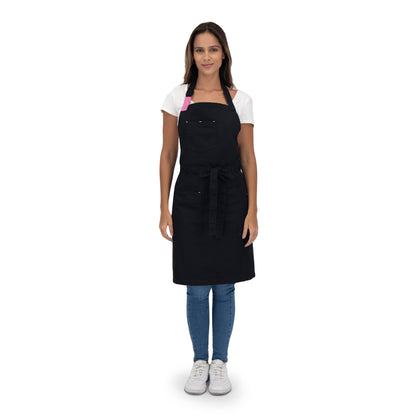 TOKYO BLACK APRON (PINK)